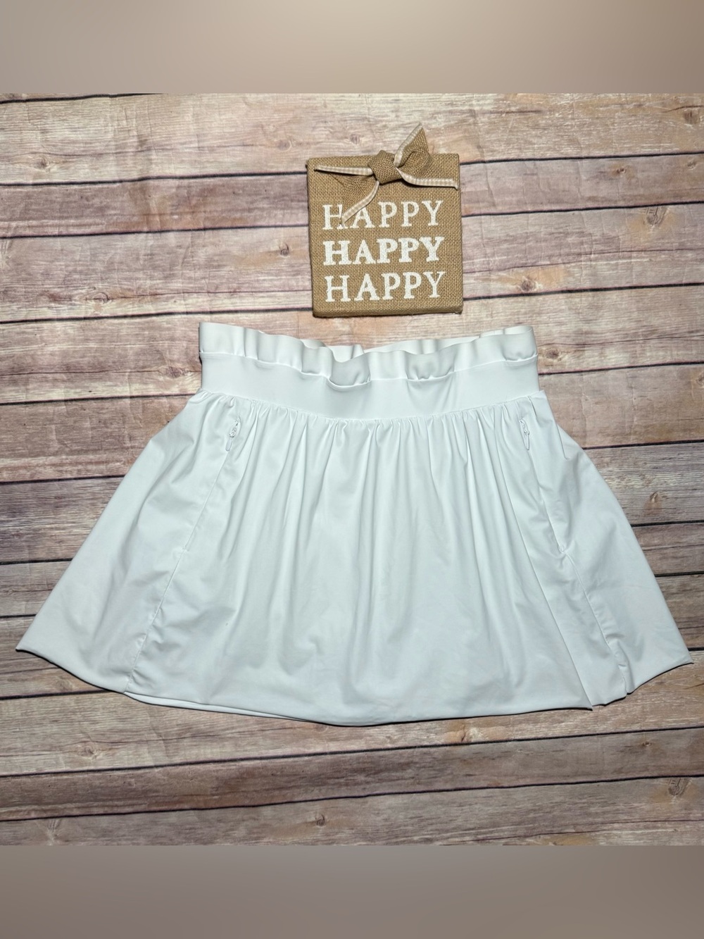 Greyson Girls White Phoenix Skirt With Shortie size 8